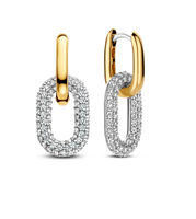 Pendientes Ti Sento Milano Mujer in Plata Zircone 7904ZY